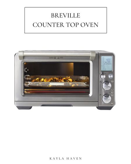 Breville counter top oven, on sale! This is our current replacement due to our oven being broken this year for thanksgiving.  You can even cook a 14 pound turkey. 

#breville #countertopoven #christmas #giftguide 

#LTKGiftGuide #LTKSeasonal #LTKhome