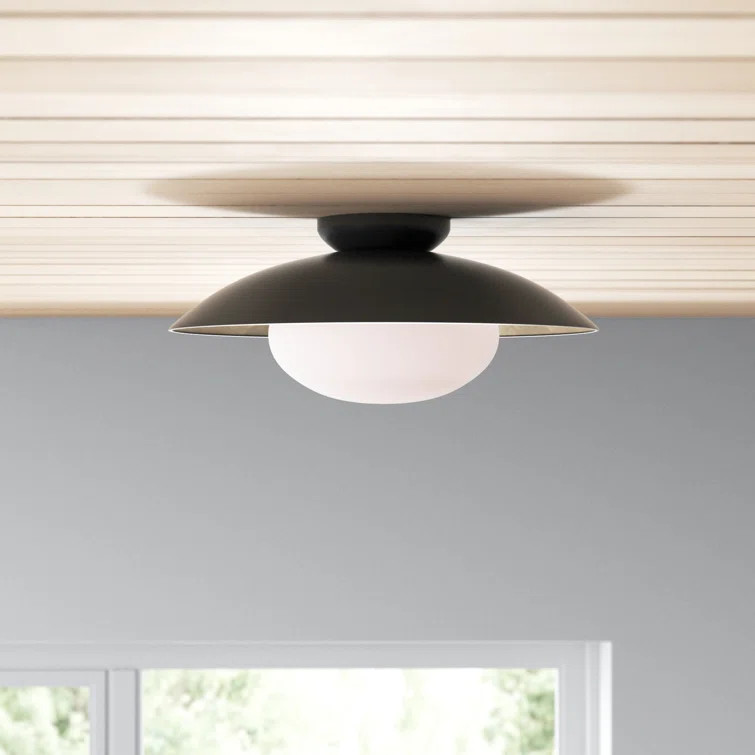 Jason Glass Flush Mount | Wayfair North America