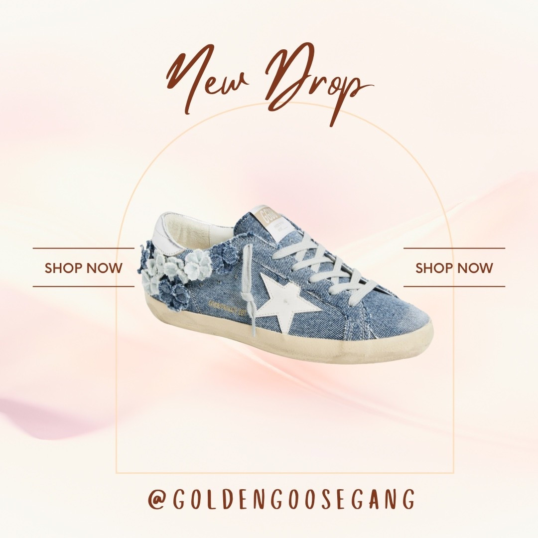 PRIVATE DROP ALERT 🔥
These Golden Goose Superstars are next-level:
✨ Denim | White | Silver
🌸 3D Floral Details
🇮🇹 Made in Italy
The most EPIC private pair I’ve seen in a while.

#GoldenGooseGang #GGDB #LuxurySneakers #DesignerStyle 

#LTKShoeCrush #LTKOver40 #LTKWorkwear