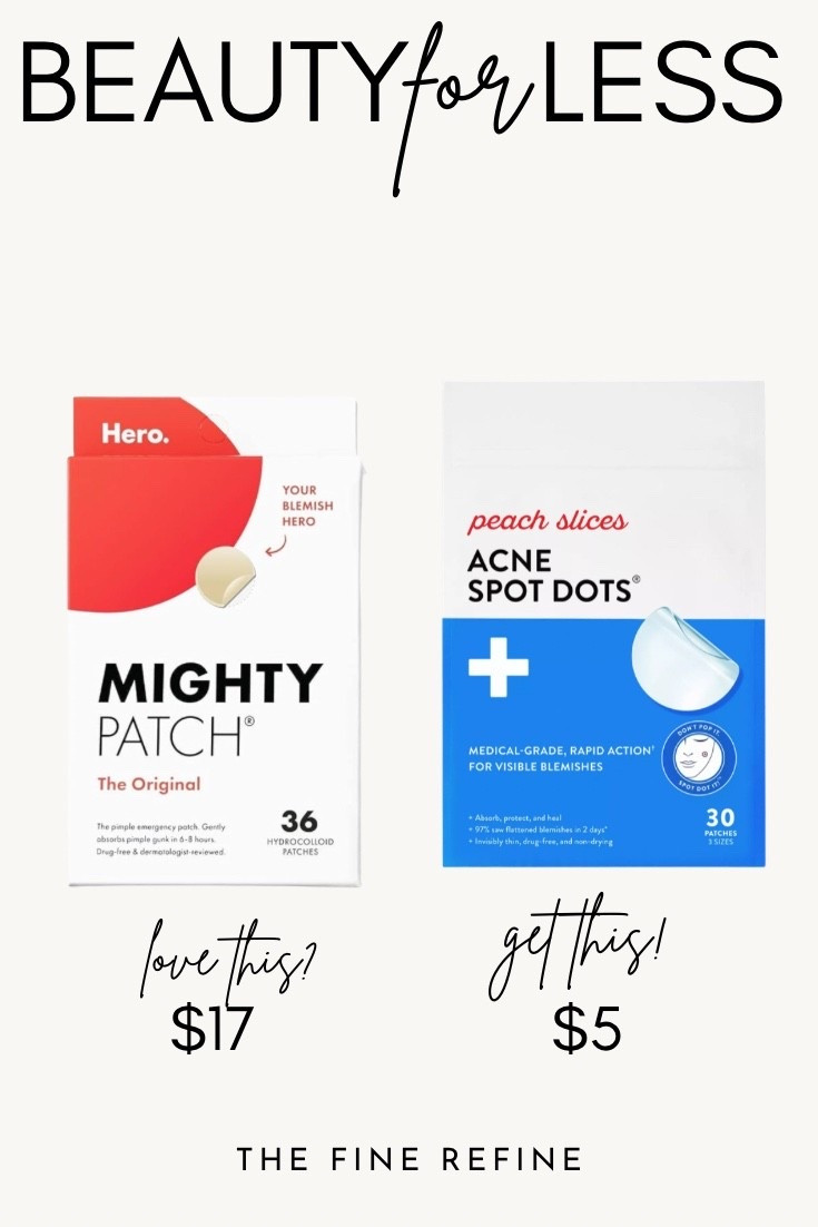 Shop smarter ❤️💙 Stop overpaying for pimple patches — these $5 Peach Slices Acne Spot Dots work just as well as the $17 Mighty Patch. #LookForLess

#LTKselfcare #LTKValentine #LTKmomlife