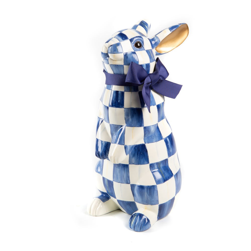 Royal Check Standing Bunny | MacKenzie-Childs