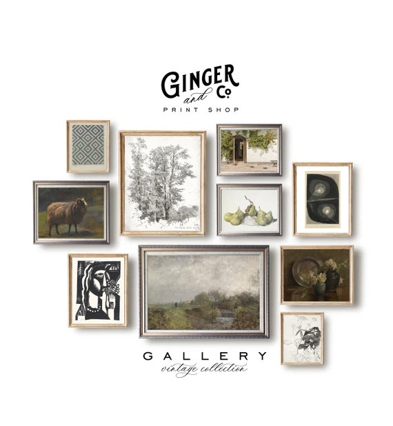 Modern Cottage Gallery Wall Art Set PRINTABLE DIGITAL DOWNLOAD | Etsy | Etsy (US)