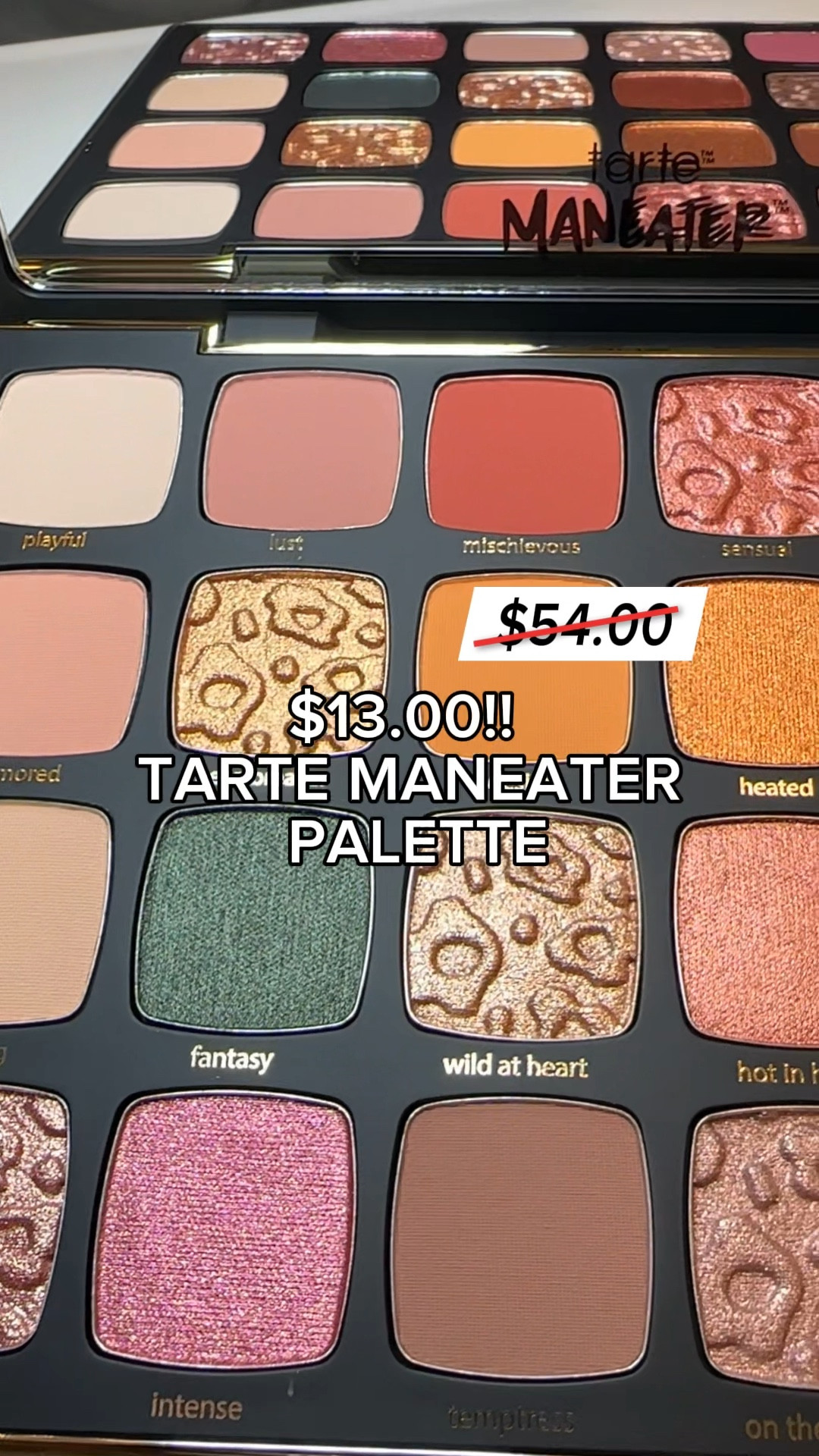 Tarte Maneater Palette is $13!! Originally $54 at Ulta!! #tartemaneater #tartemakeup #ulta 

#LTKSaleAlert #LTKGiftGuide #LTKHome