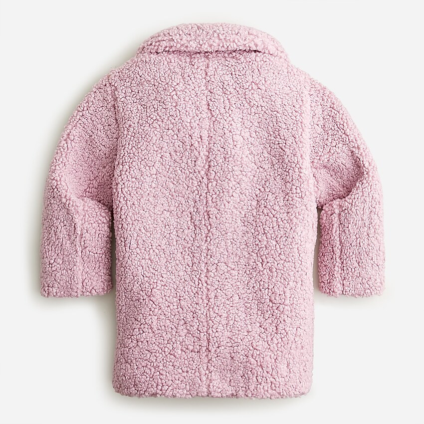 Girls' sherpa coat | J. Crew US