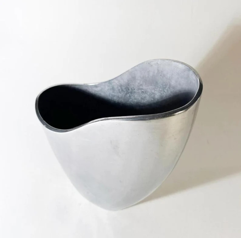 Aluminium Vase Design Anna Efverlund Vintage IKEA - Etsy Netherlands | Etsy (US)