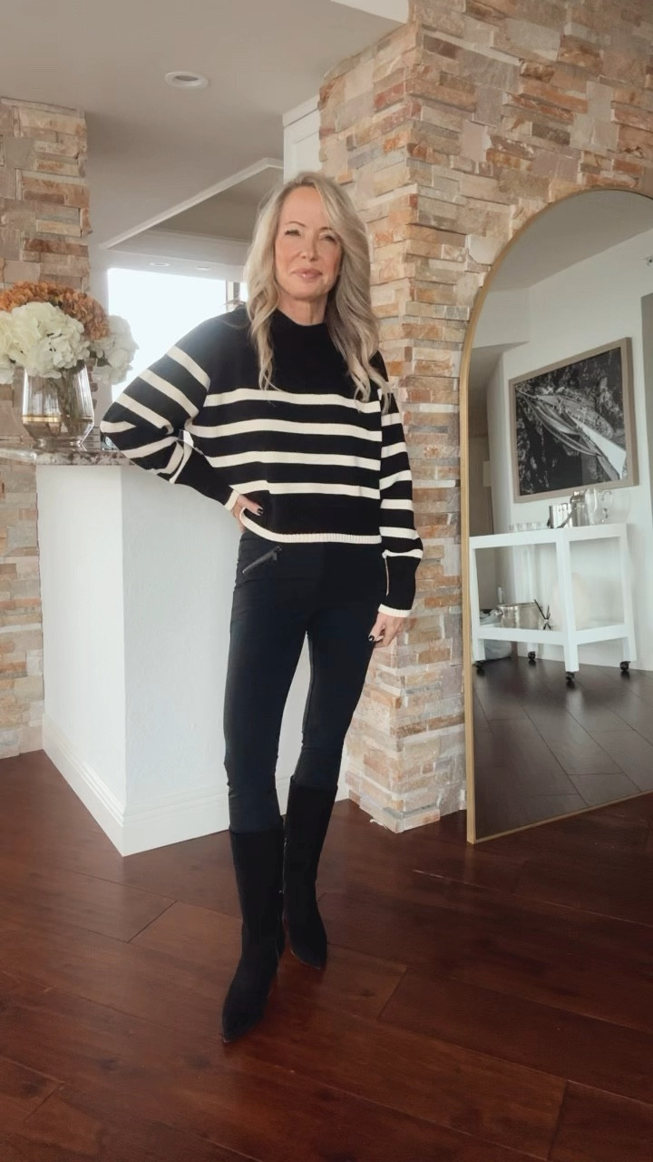 Skinny trousers styled a couples of ways!

#LTKStyleTip #LTKOver40 #LTKVideo