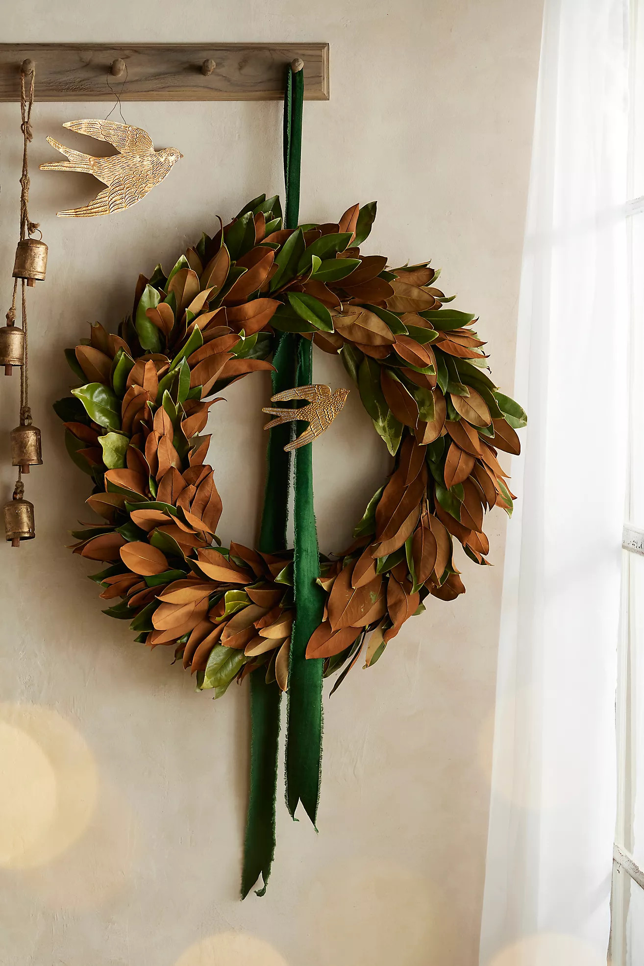 Fresh Magnolia Wreath | Terrain