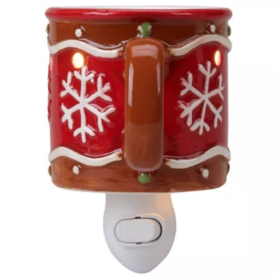New!Red Shed  Light-Up Gingerbread Mug Plug-In Wax Warmer | Tractor Supply