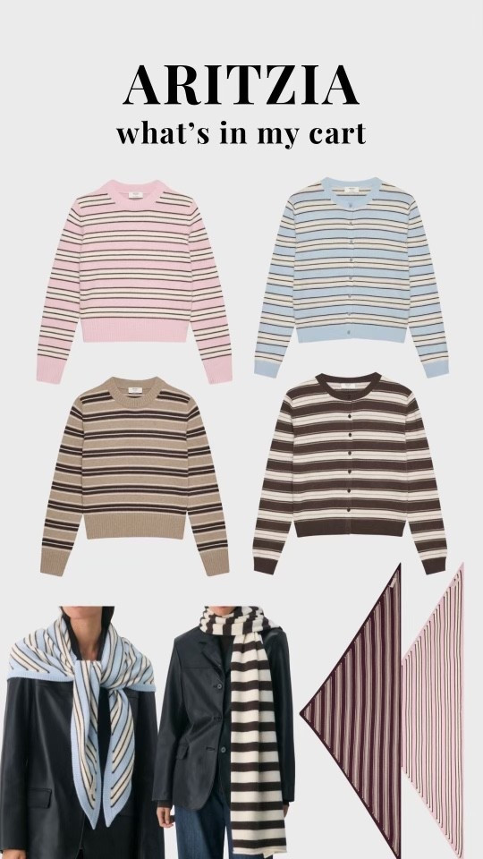 What I’m currently eyeing from Aritzia 😍 I am absolutely loving all the stripes! 

#LTKCyberWeek #LTKSaleAlert #LTKootd