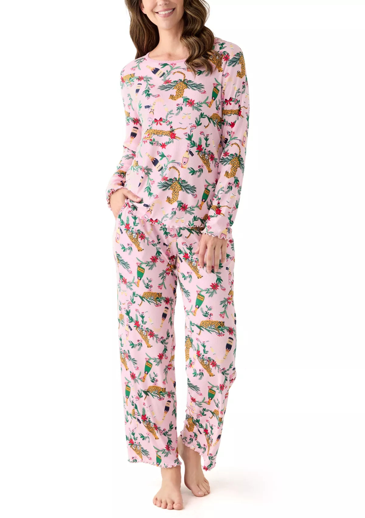 Women's Pointelle Pajama Set | Belk