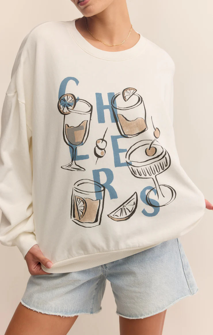 Cheers Sunday Sweatshirt | Z Supply