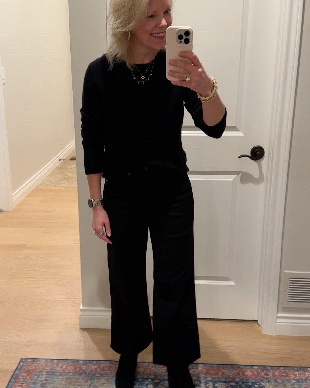 All black OOTD!  My fave cashmere sweater, new black jeans and booties 🥰

#LTKootd #LTKSaleAlert #LTKGiftGuide