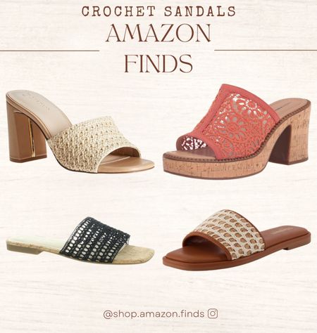 Women’s 2024 Fashion Trends!
Crochet sandals from Amazon.

#LTKStyleTip #LTKShoeCrush