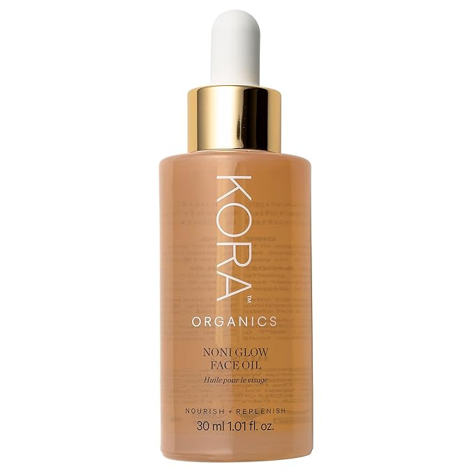 KORA Organics Noni Glow Hydrating Face Oil with Rosehip, Gua Sha Oil, Certified Organic, Cruelty ... | Amazon (US)