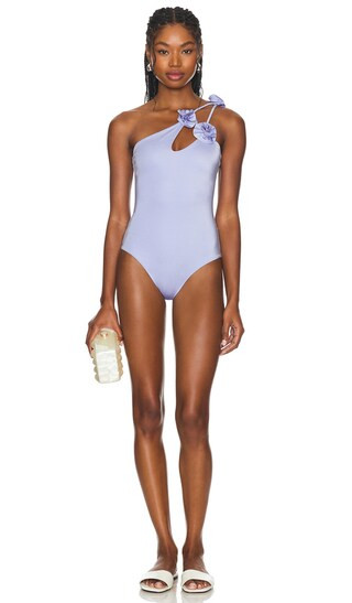 Aldaba One Piece in Amethist | Revolve Clothing (Global)