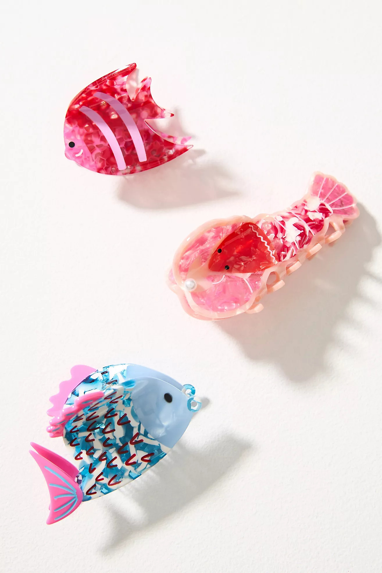 Fish Claw Clips, Set of 3 | Anthropologie (US)