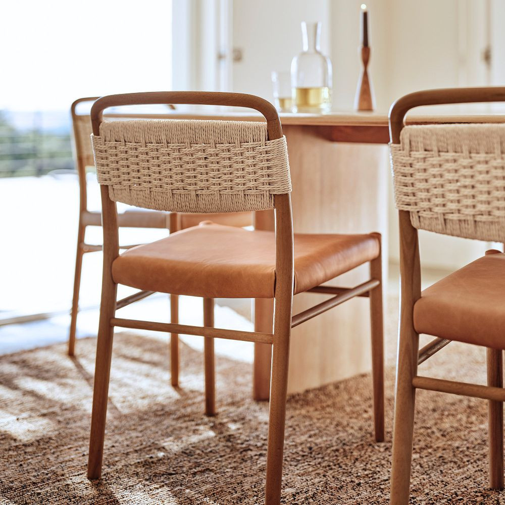 Eindhoven Leather Dining Chair | West Elm (US)
