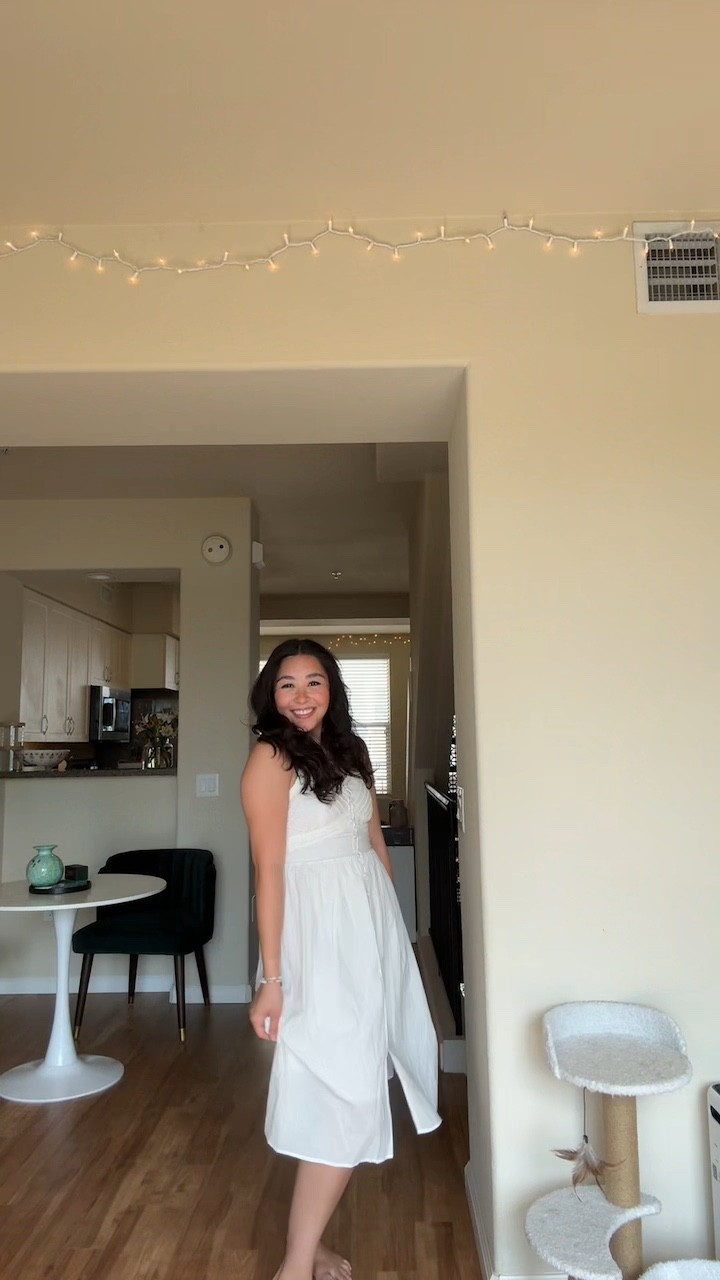 Dress is from Simple Retro. They don’t have the exact dress anymore but I linked one that is similar from Reformation🫶🏼

#LTKStyleTip #LTKSeasonal #LTKVideo