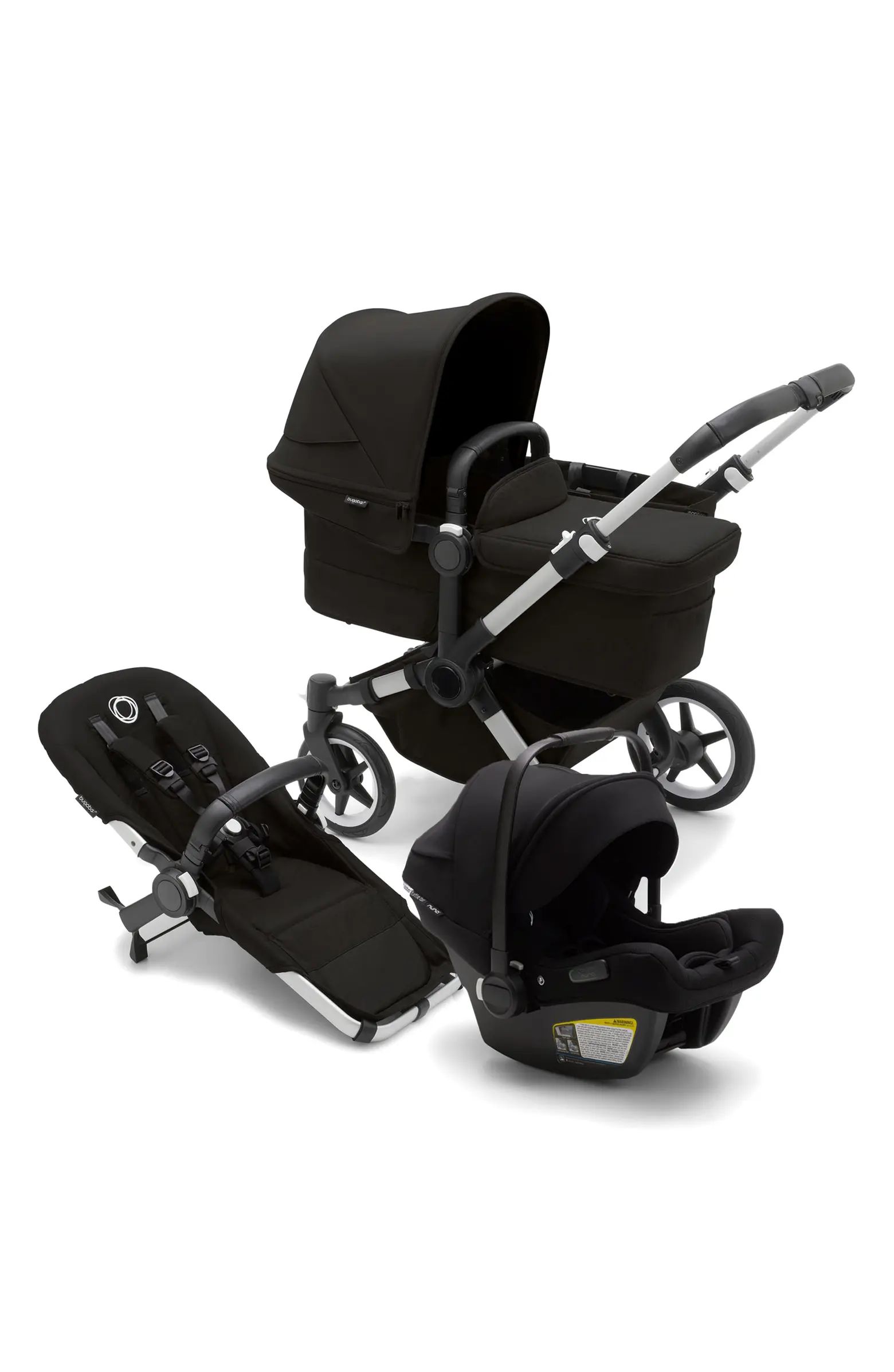 Bugaboo Donkey 5 Mono Stroller with Bassinet & Turtle Air by Nuna Car Seat | Nordstrom | Nordstrom