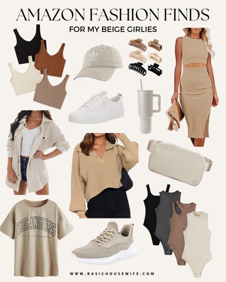 I love neutrals and am obsessed with the beige trend that is happening right now! Here are some super cute neutral fashion finds on Amazon that I’m loving!

#amazonfashion #amazonfinds #casualoutfit #outfitinspo

#LTKunder50 #LTKstyletip