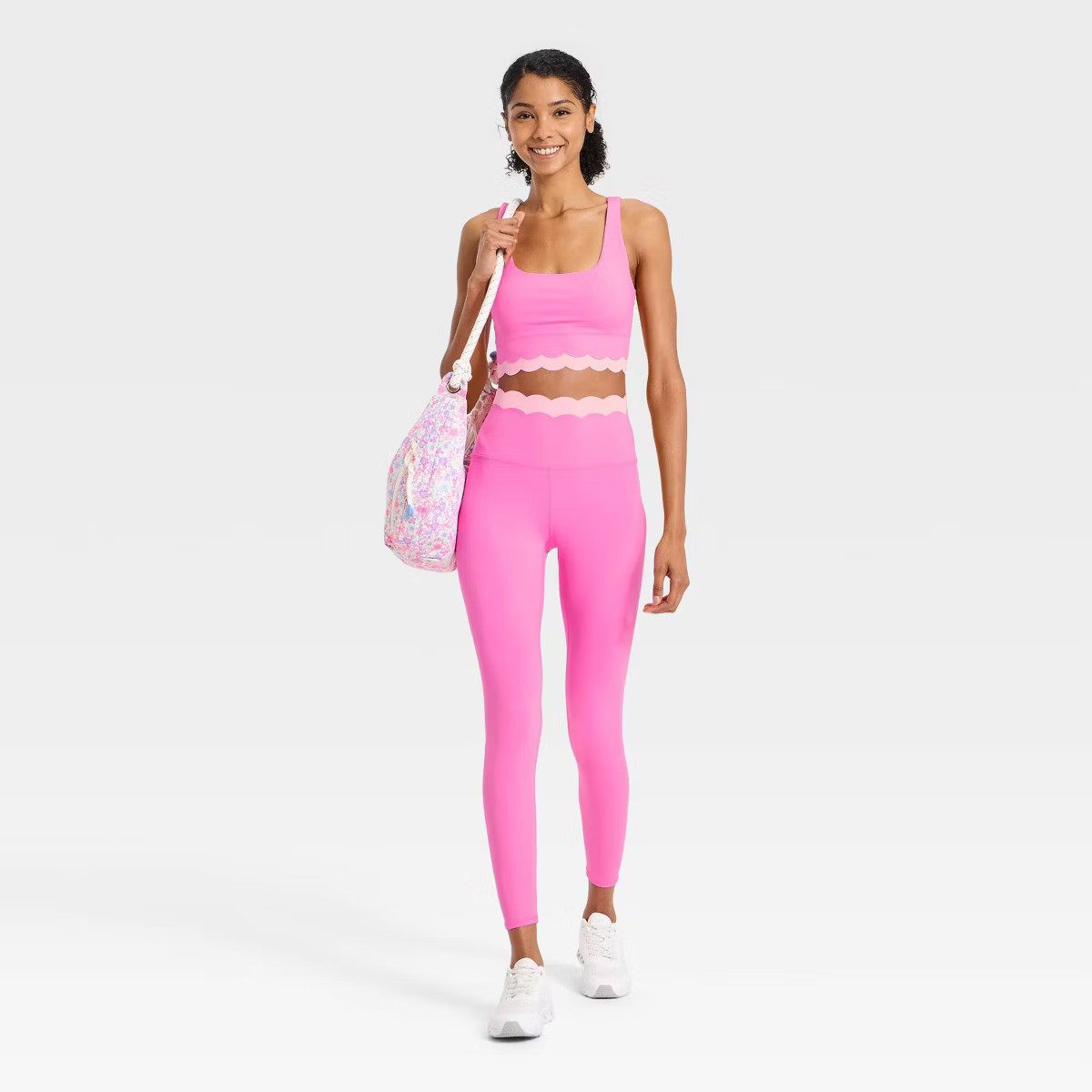 Women's High-Rise Scallop Leggings - JoyLab™ | Target