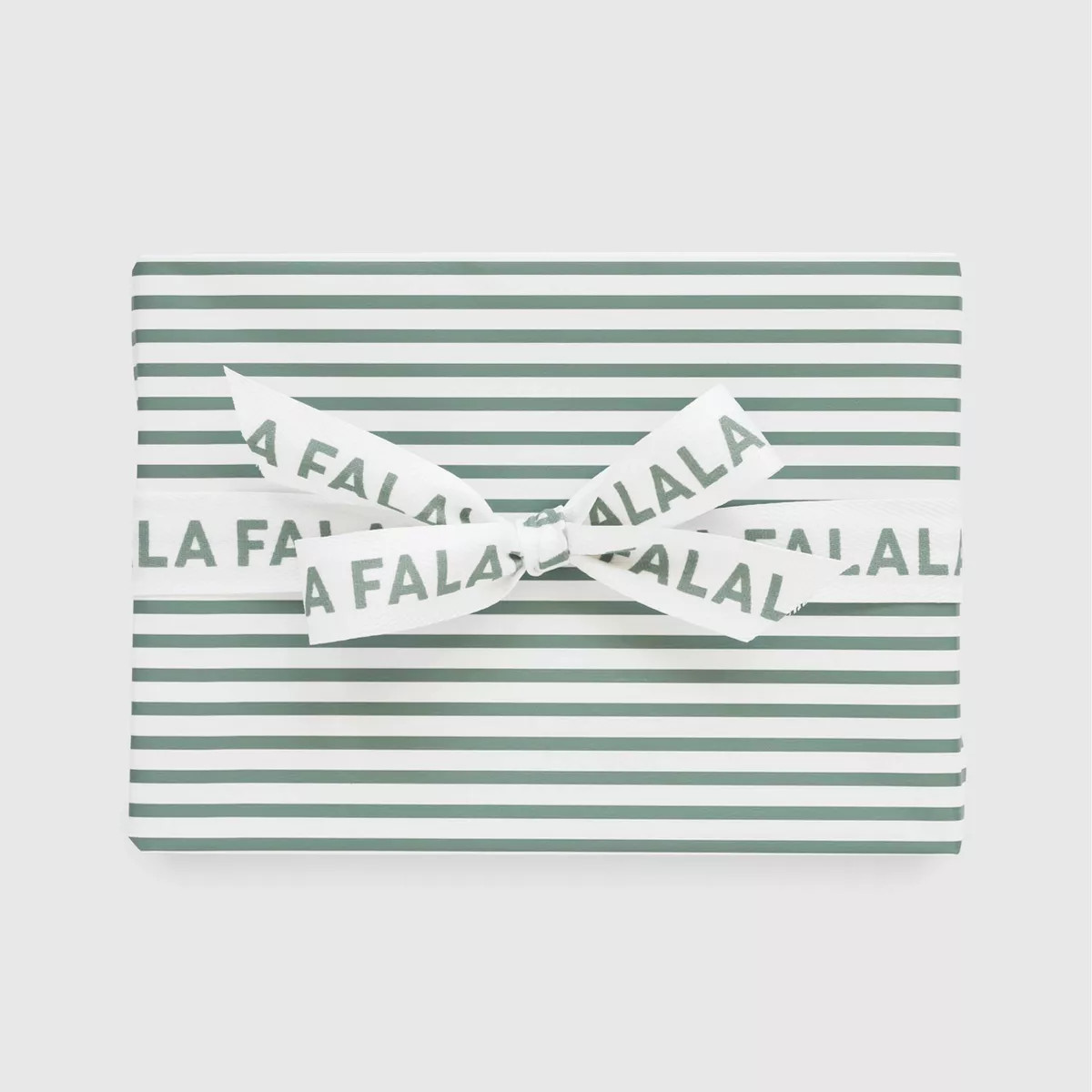 Dark Green and White Pinstripe Gift Wrap, Single Roll - Sugar Paper™ + Target | Target