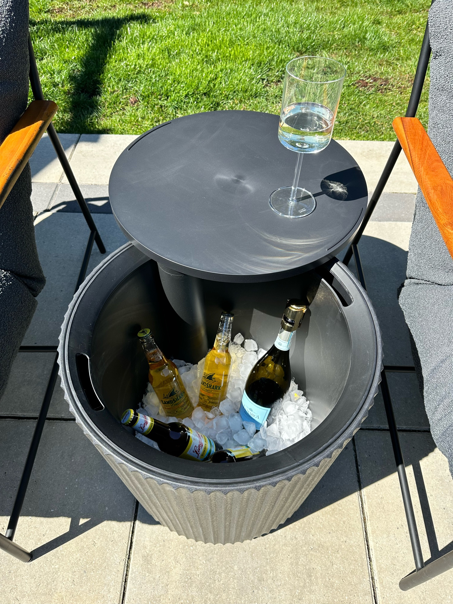 This 2 in 1 cooler and side table is an absolute must have this spring and summer season! The fluted table is so on trend and the quality is top notch! Available in multiple colors too!
Outdoor living, patio furniture, backyard decor  

#LTKSeasonal #LTKhome #LTKfindsunder100