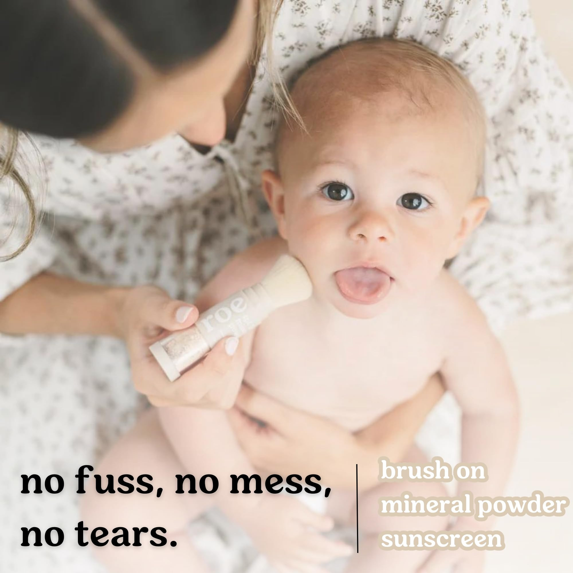 Roe Wellness- Kids SPF 50 Brush On Mineral Sunscreen Powder, Reef-Friendly, Easy to Apply for Kid... | Amazon (US)