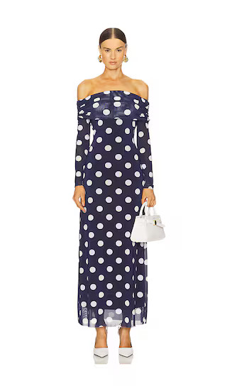 Aurelia Dress in Deep Navy | Revolve Clothing (Global)