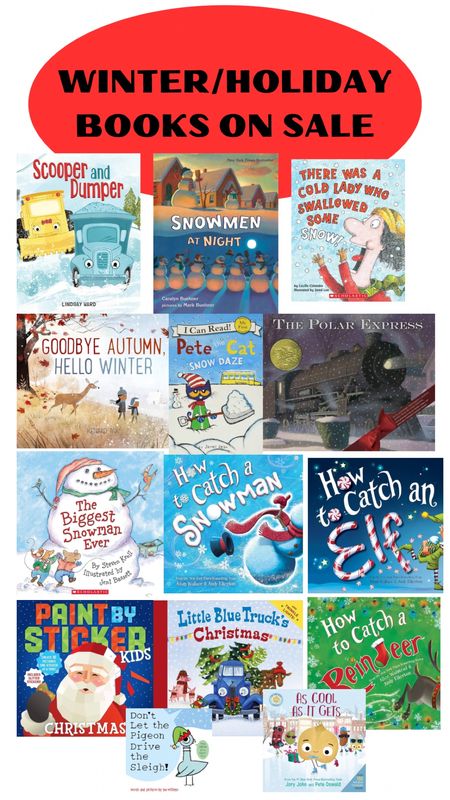 Winter/Holiday Books on sale! Lots on the get 3 for the price of 2 deal! 

#LTKHoliday #LTKkids #LTKHolidaySale