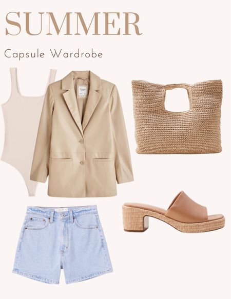 Summer Capsule Wardrobe: 9 pieces to wear all summer 🌴

#LTKSeasonal #LTKstyletip #LTKtravel