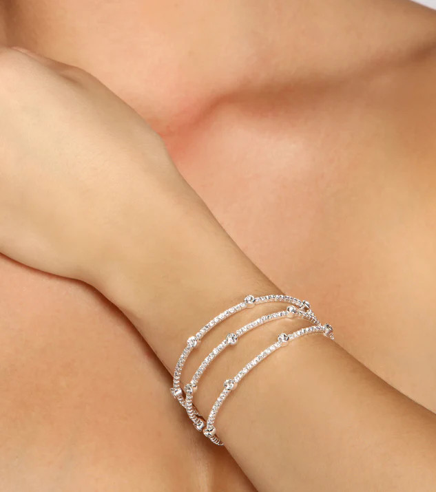 Stunning Sparkle Rhinestone Cuff | Windsor Stores
