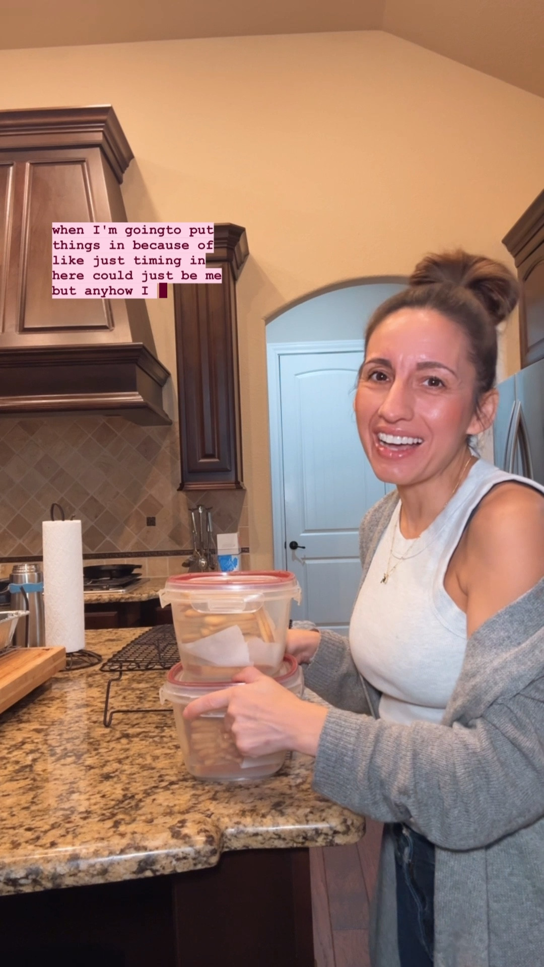 Baking must haves plus an easy trick to keep your baked cookies from going stale. 
Use the Rubbermaid container. Line it with parchment paper, and put a slice of bread underneath. It will help keep everything fresh. You’ll have soft cookies while the bread is the only thing that gets hard. 
Love this cooling rack. It can be elevated so it doesn’t sweat on the counter. 
Kitchen must haves 
Baking 


#LTKfoodie #LTKPetite #LTKstorytime