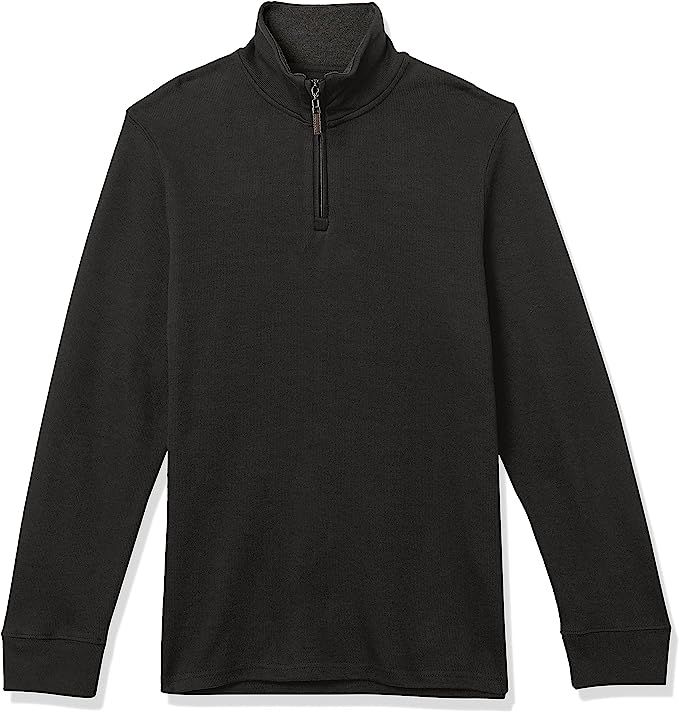 Amazon Essentials Men's Quarter-Zip French Rib Sweater | Amazon (US)