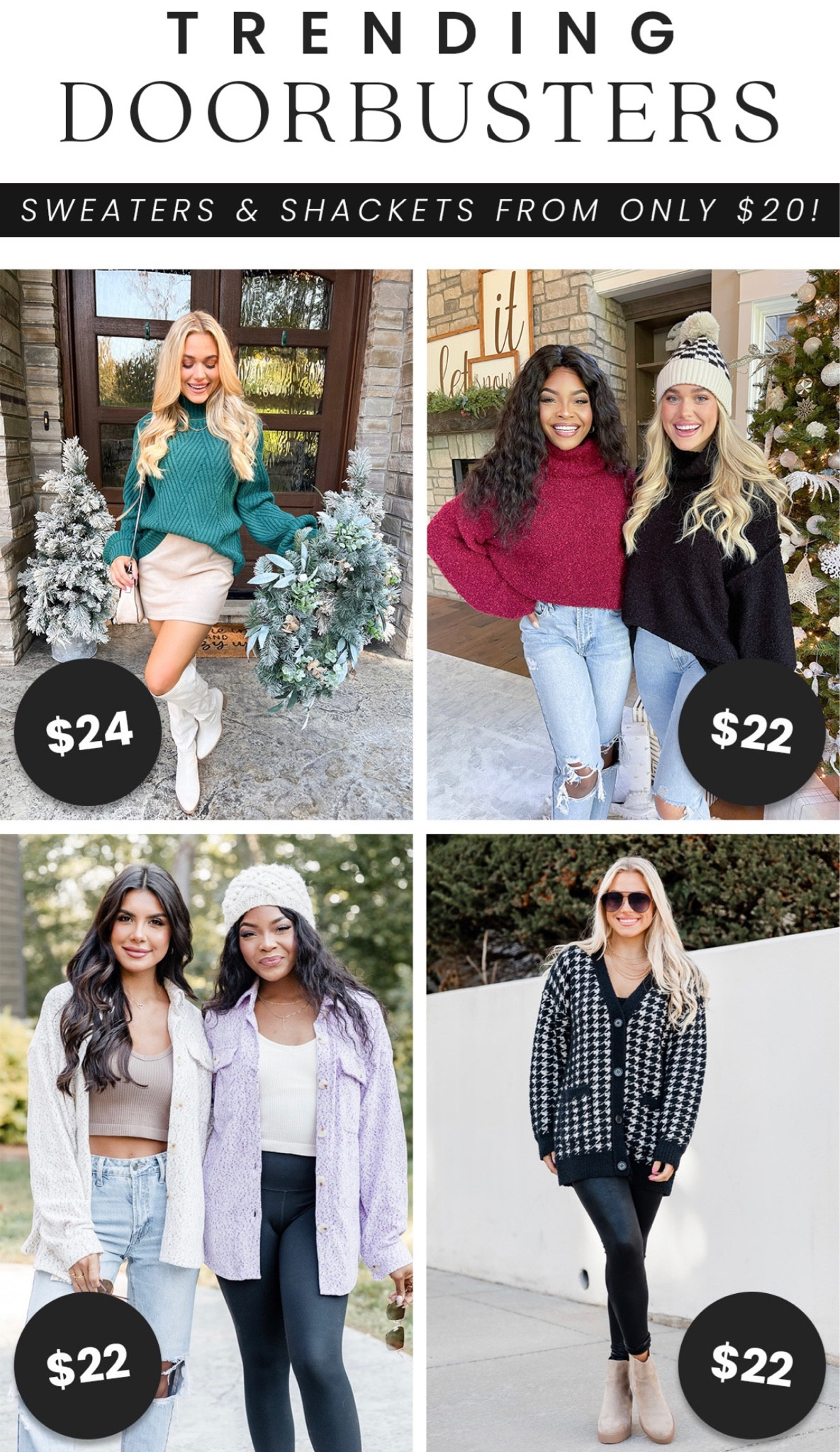 Hurry! Only 12 hours left to shop the Pink Lily sale! Use code: PREVIEW for 30% off! 

#LTKstyletip #LTKsalealert #LTKHolidaySale