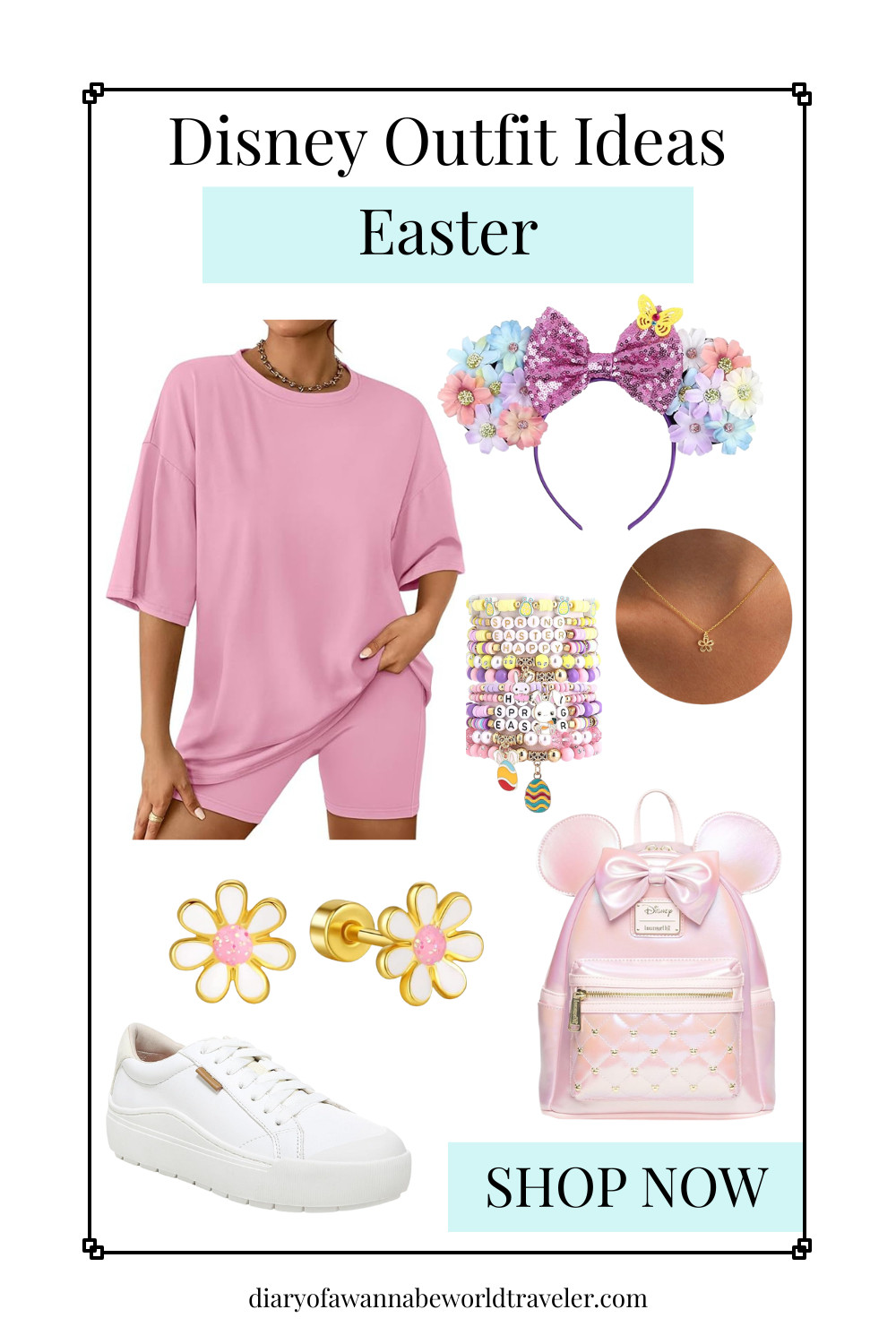 “This Easter Disney outfit feels like a spring garden party at the parks! 🌼🐰 Featuring pastel hues, floral accents, and breezy layers, this look is perfect for Easter weekend, EPCOT spring festivals, or sunny Disney days. Easy, comfortable, and photo-ready. Shop the full Easter Disney look below and save it for spring!

Easter Disney outfit, spring Disney outfit, floral Disney outfit, pastel Disney look, Disney Easter outfit, cute Disney outfit, comfy Disney outfit, spring park style, Disney vacation outfits 

 #LTKootd #LTKSeasonal #LTKTravel