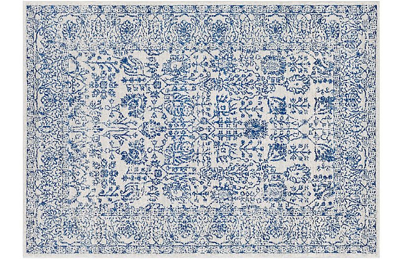 Wright Rug, Dark Blue | One Kings Lane