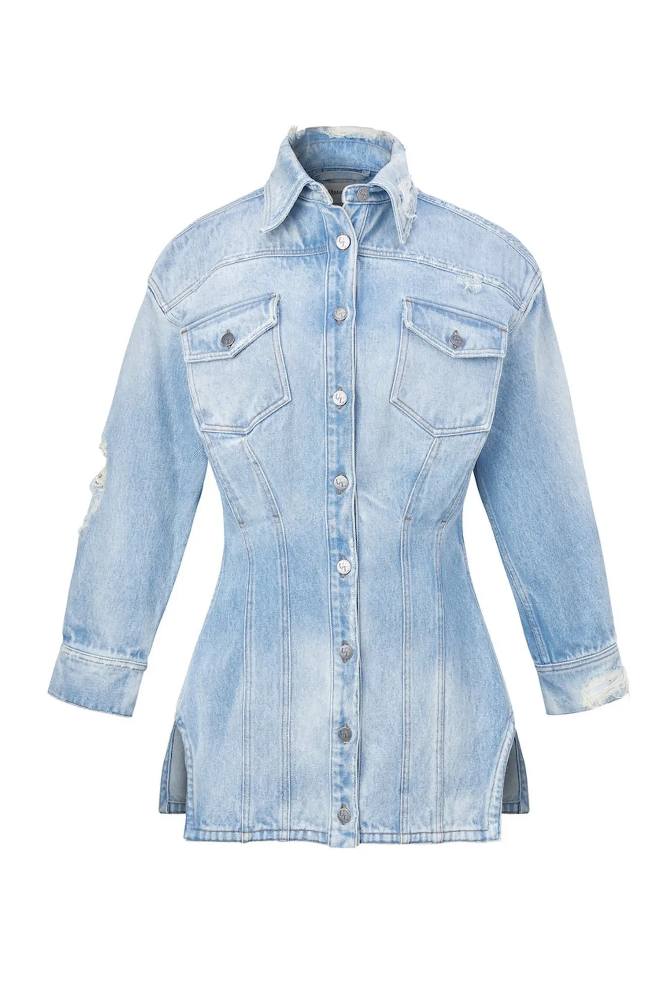Untourage The Label Si Si Shacket at Nordstrom, Size X-Large | Nordstrom