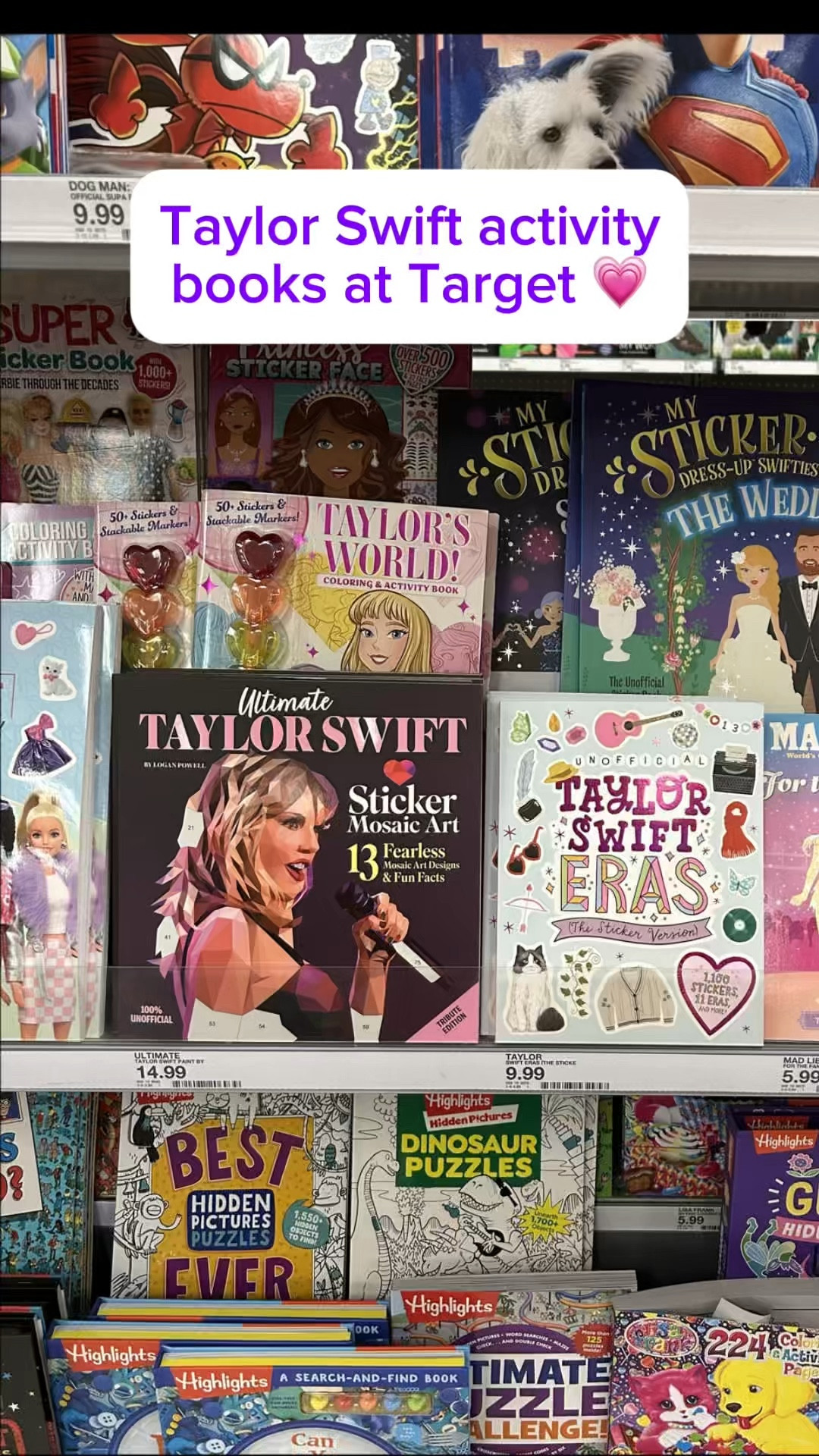 Taylor Swift activity books at Target 💗

#LTKMothersDay #LTKHome #LTKFestival