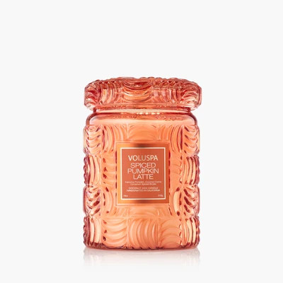 Spiced Pumpkin Latte - Large Jar Candle | Voluspa