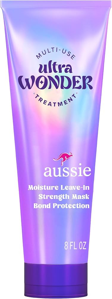 Aussie Ultra Wonder Treatment Leave-In and Pre-Wash, with amino acids, for All Hair Types and Cur... | Amazon (US)