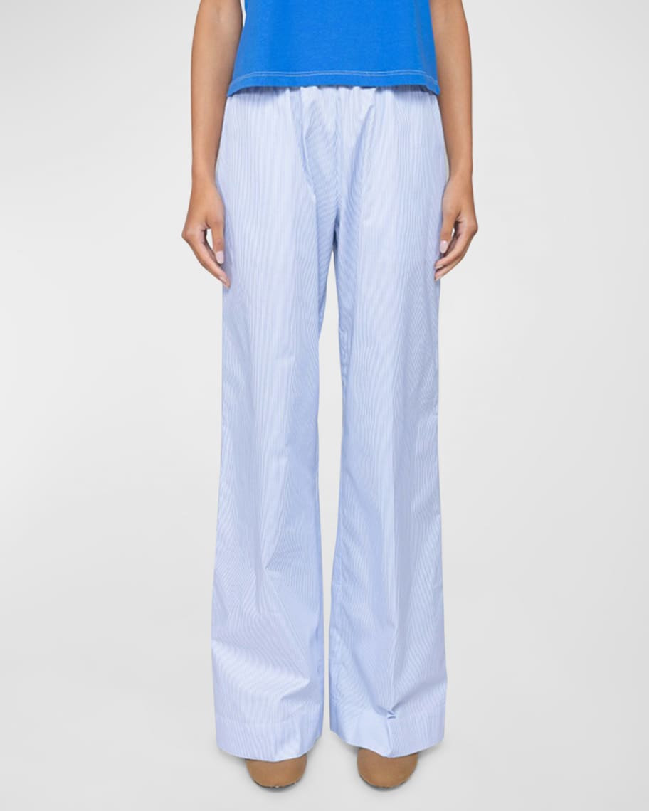 LESET Yoshi Striped Pocket Pants | Neiman Marcus