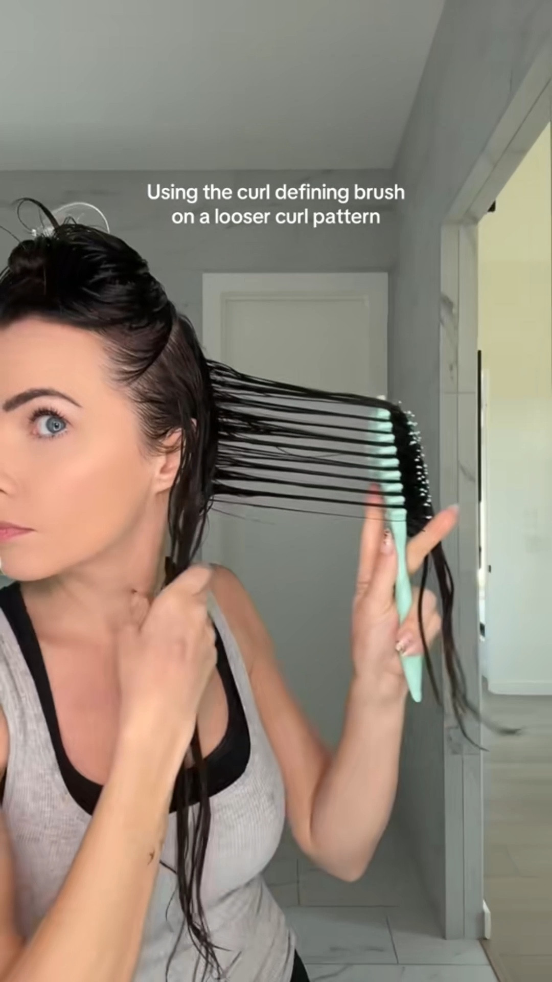 Does the viral bounce curl brush actually work on looser curl patterns?

For me - yes! My mostly 2c hair loves this brush. I’ve found the trick is to apply product to wet hair (NOT soaking) and then brush to distribute the product, smooth wet frizz and form curl clumps. This gives me the BEST definition with minimal frizz.

Would you try this?

#wavycurly #wavyhairroutine #bouncecurl #bouncecurlbrush

#LTKFindsUnder50 #LTKStyleTip #LTKBeauty