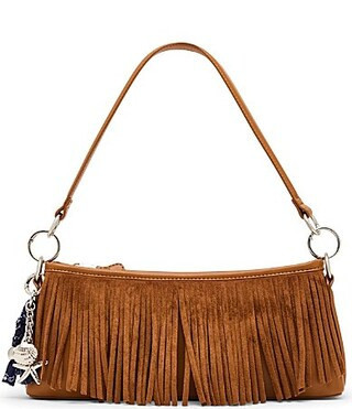 Steve Madden Dakotah Fringe Shoulder Bag - Tobacco | Dillard's