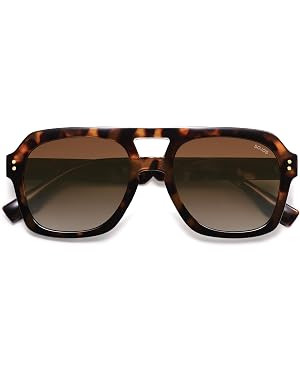 SOJOS Retro Thick Polarized Aviator Sunglasses for Women Men, Large Trendy Bold Square Pilot Shad... | Amazon (US)