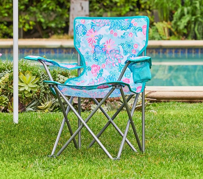 Lilly Pulitzer Unicorn in Bloom Freeport Chair | Pottery Barn Kids