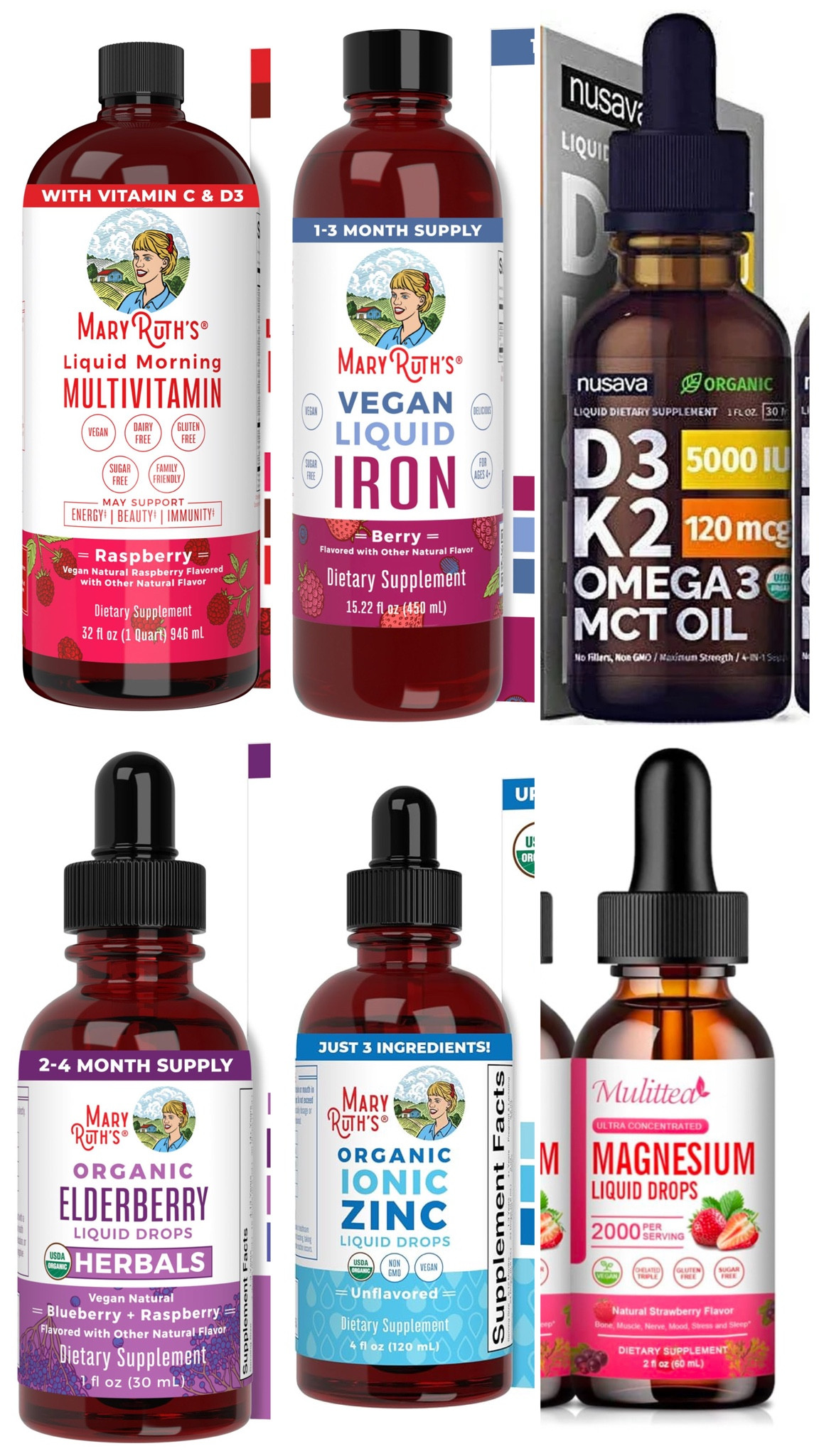 My must have daily supplements 