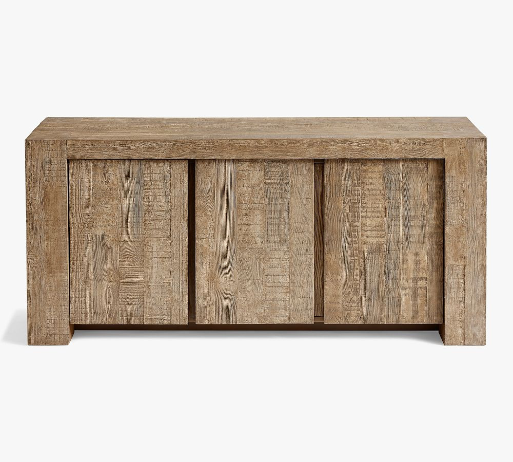 Palisades Reclaimed Wood Media Console | Pottery Barn (US)