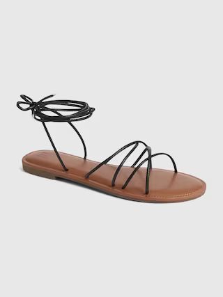 Strappy Lace-Up Sandals | Gap (CA)