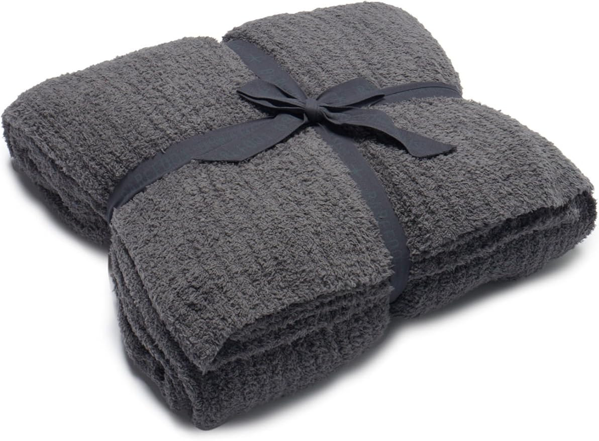 Barefoot Dreams CozyChic Ribbed Bed Blanket Full/Queen Graphite | Amazon (US)